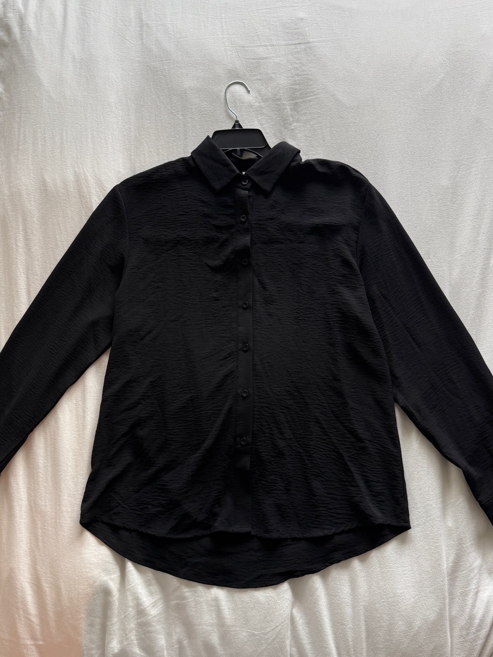 Men's MANLY Black Long-Sleeve Button-Down